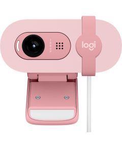 LOGITECH Brio 100 Full HD Webcam - ROSE - USB