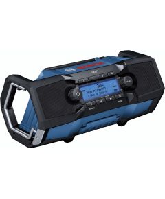 Bosch GPB 18V-2 SC Professional, construction site radio (turquoise/black, Bluetooth, AUX, IP54)