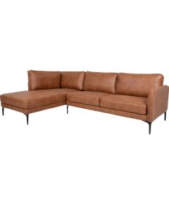 Corner sofa SOFIA LC, brown