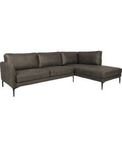 Corner sofa SOFIA RC, greenish brown