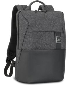 NB BACKPACK LANTAU 13.3"/8825 BLACK MELANGE RIVACASE