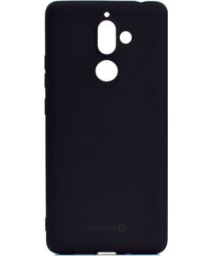 Evelatus Nokia  7 Plus Nano Silicone Case Soft Touch TPU Black