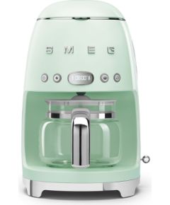 SMEG DCF02PGEU Drip Coffee Machine Pastel green 50's Style Aesthetic