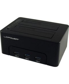 DOKSTACIJA LC-Power 2.5"/3.5" SATA - USB 3.2 Gen 1 (LC-DOCK-U3-HUB)