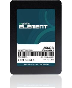 SSD Mushkin Element 256GB 2.5" SATA III (MKNSSDEL256GB)