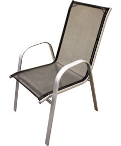 Krēsls metāla melna krāsa 54X70X95cm