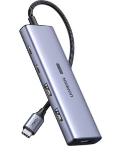HUB USB Ugreen Adapter CM500 USB-C/HDMI - 2x USB-C - 2x USB-A