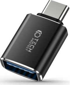 Adapter Tech-protect Ultraboost USB-C/USB-A OTG Black