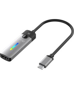 j5create USB Type C to HDMI Adapter (8K@60Hz, 4K@120Hz) with RGB LED Light