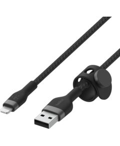 Data kabelis Belkin USB-A - Lightning 3 m  (CAA010BT3MBK)