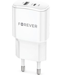 Forever TC-01-20AC Адаптер PD / QC / USB-C / 1USB / 20W