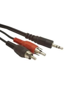 Gembird audio cable JACK 3,5mm M / 2x RCA (CINCH) M 5M