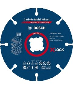 Griešanas disks Bosch 2608901195; 125x22,23 mm; 10 gab.