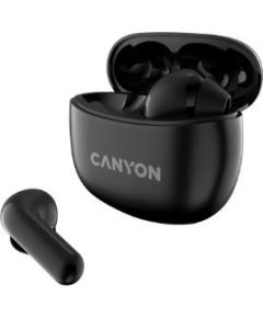 Bezvadu austiņas CANYON TWS-5, Bluetooth headset, with microphone, Black