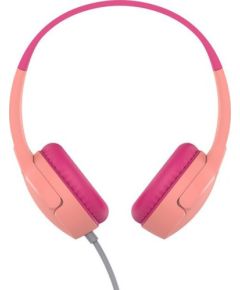 Austiņas Belkin Soundshape mini wired pink