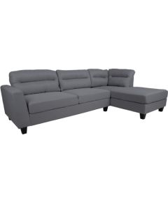 Corner sofa HELSINKI RC, dark grey