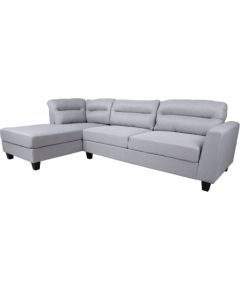 Corner sofa HELSINKI LC, light grey