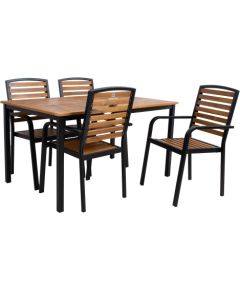 Garden furniture set DALYA table and 4 chairs