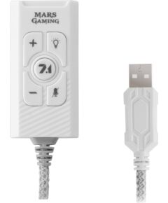 Mars Gaming MSC2W Звуковая карта 7.1 USB