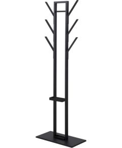 Вешалка для одежды VINSON, подставка для зонтов, 56x28xH165см, материал: металл, цвет: черный