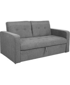 Sofa bed JORGE 2-seater, grey