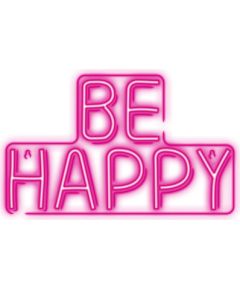 Forever Neolia NNE10 BE HAPPY Neon LED Светодиодная Вывеска