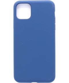 Evelatus Apple  iPhone 11 Premium Soft Touch Silicone Case Midnight Blue