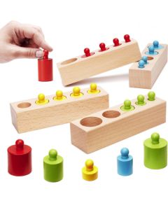 RoGer Montessori Koka Cilindrs