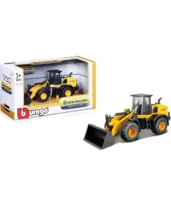 Bburago New Holland W170D contruction / Būvniecības traktors ar kausu / Bērnu 1:50 Dzeltens