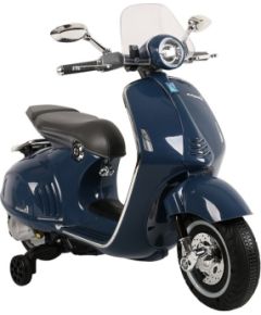 Lean Cars Blue Electric Scooter Vespa GTS 300