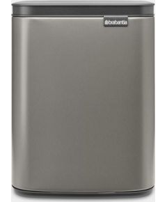 BRABANTIA atkritumu tvertne Bo, 7l, Platinum - 222924