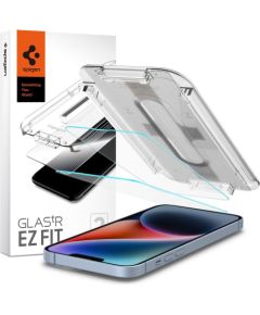 Tempered glass for iPhone 13 | 13 Pro | 14 with Spigen Glas.tR EZ FIT applicator (2 pcs.)