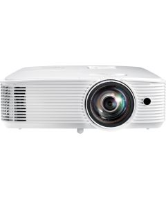 Optoma H117ST, DLP projector (white, WVGA, Full 3D, HDMI)