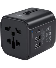 AUKEY PA-TA01 Universal Travel Adapter Charger with USB-C & USB-A UK USA EU AUS CHN 150 Countries