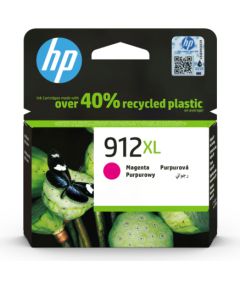 HP 912XL High Capacity Magenta Ink Cartridge, 825 pages, for HP Officejet 8012, 8013, 8014, 8015 Officejet Pro 8020 / 3YL82AE#301