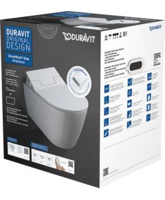 Duravit pods ME by Starck Rimless SensoWash, stiprināms pie sienas, 370x570 mm, Durafix, + SensoWash Slim SC