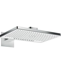 Hansgrohe dušas galva ar turētāju Rainmaker Select 460/300 2jet, no sienas, balts/hroms