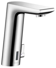 Hansgrohe izlietnes maisītājs Metris S, infra-red, 230V, ar temperatūras regulētāju, hroms