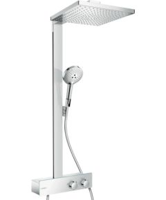 Hansgrohe dušas sistēma ar termostatu Raindance Select E 300 1jet/Raindance Select S 120 3jet, hroms