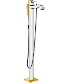 Hansgrohe brīvstāvošā vannas maisītāja Metropol Classic virsapmetuma daļa, hroms/zelts