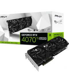 Pny Technologies PNY GeForce RTX 4070 Ti SUPER Verto OC 16GB GDDR6X (VCG4070TS16TFXPB1-O)