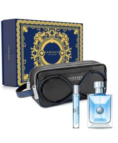 Versace Pour Homme Edt 100 ml + Edt 10 ml + Cosmetic Bag komplekts vīriešiem