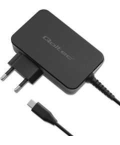 Qoltec 52388 GaN POWER PRO charger | 1xUSB-C | 100W | 5-20V | 3-5A | Black