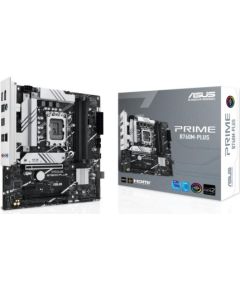 Mainboard ASUS Intel B760 Express LGA1700 Micro-ATX Memory DDR5 Memory slots 4 1xPCI-Express 4.0 1x 2xPCI-Express 4.0 16x 2xM.2 1xHDMI 1xDisplayPort 4xUSB 2.0 2xUSB 3.2 1xPS/2 1xRJ45 3xAudio port PRIMEB760M-PLUS