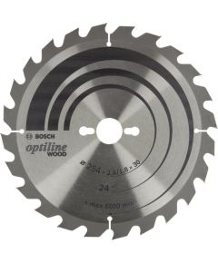 Griešanas disks Bosch 2608838412; 254x30 mm; Z24