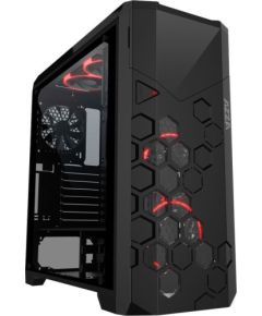 CASE AZZA Geh Fulltower ATX Storm 6000B ARGB(Win-Glas,4xRGB)2xUSB