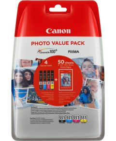 Canon чернила CLI-551 Value pack