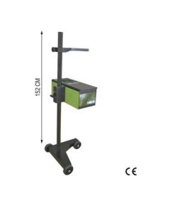 Lukturu regulēšanas stends ar luxometru, 152cm, JBM