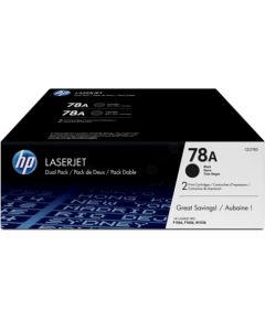 HP CE278AD No.78A Dual Pack Black Cartridge (CE278AD)