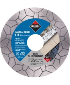 Dimanta griešanas disks Rubi TGS 115 SUPER PRO; 115 mm